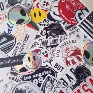10 Brandy Melville Stickers